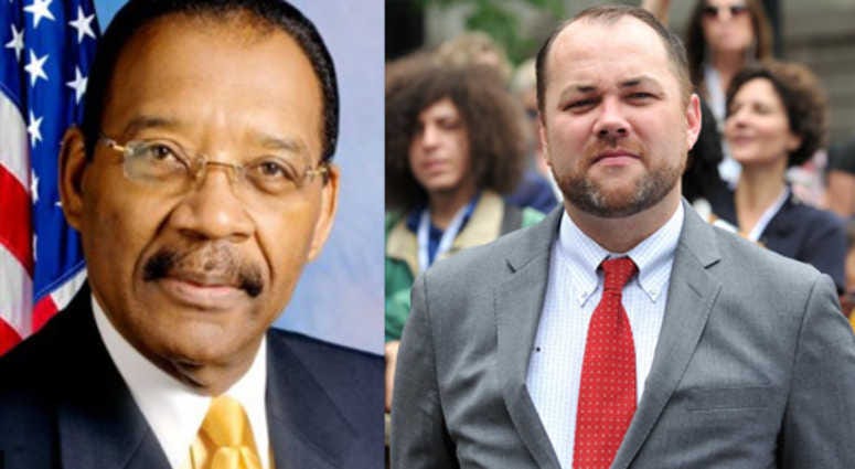 Ruben Diaz Sr and Corey Johnson. Ruben Diaz Sr and Corey Johnson